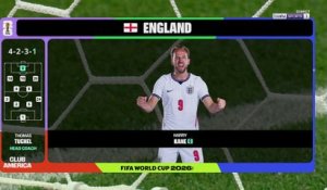 Les compositions de Croatie - Angleterre !