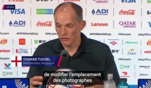 Angleterre - Tuchel râle contre le “mur de 50 photographes” qui a “gâché” son hymne national
