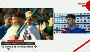Nolann Le Garrec : « Une belle fête » - Rugby - Tests