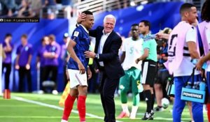 Didier Deschamps en mode calinothérapie avant le deuxième match des Bleus contre l'Irak - Foot - Coupe du monde 2026 - Bleus