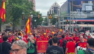 Espagne - Ambiance de feu avant le match de la Roja