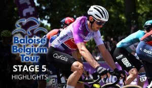 Tour de Belgique 2026 - Étape 5 Résumé - Jasper Philipsen fait coup double ! La 5e étape et le général !