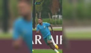 Brésil - Neymar à l’entraînement, de l’espoir avant l’Écosse ?
