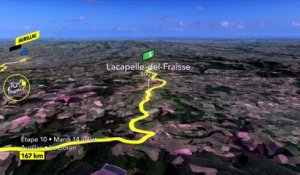 Le profil vidéo de la dixième étape du Tour de France 2026 - Cyclisme - Tour de France 2026