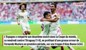 L'Espagne première de son groupe, le Cap-Vert qualifié en 16es de finale et l'Uruguay éliminé au premier tour de la Coupe du monde - Coupe du monde 2026