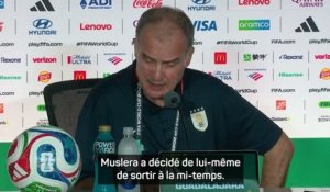 Uruguay - Bielsa : "Muslera a décidé de lui-même de sortir à la mi-temps"