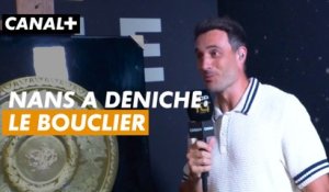 Nans Ducuing s'invite dans la salle des trophées du Stade de France