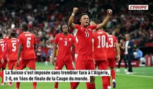 La Suisse maîtrise l'Algérie et se qualifie pour les 8es de finale - Coupe du monde 2026
