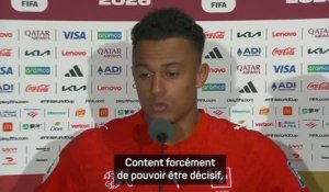 Suisse - Ndoye : "On a envie de montrer qu'on est au niveau des grands du monde"