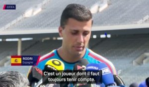 Espagne - Rodri, Muñoz et Merino prêts à surveiller de près Cristiano Ronaldo : “Il a marqué une époque”