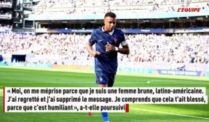 La sénatrice paraguayenne ayant tenu des propos racistes à l'encontre de Kylian Mbappé lui demande de s'excuser et l'accuse de « violence de genre » - Coupe du monde 2026 - Bleus