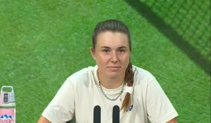 Wimbledon 2026 - Linda Noskova : "Petra Kvitova m'a aidée à aimer un peu plus ce sport"