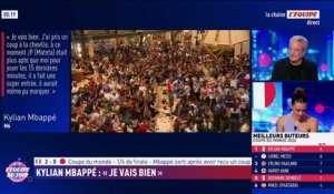 Kylian Mbappé après France-Maroc en quarts de finale de la Coupe du monde : « Je vais bien » - Foot - Coupe du monde 2026