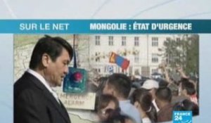 Mongolie: Etat d'urgence sur le net