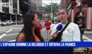 "Ça va être intense": les supporters partagés avant le match entre la France et l'Espagne