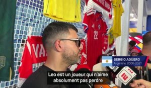 Argentine - Agüero : “Messi ne se bat pas contre Mbappé pour être le meilleur buteur”