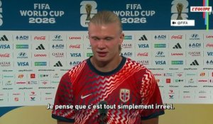Erling Haaland après la défaite de la Norvège contre l'Angleterre : « On a mis la Norvège sur la carte » du monde - Foot - Coupe du monde 2026