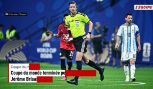 Coupe du monde terminée pour François Letexier et Clément Turpin, Jérôme Brisard reste disponible au VAR - Foot - Coupe du monde