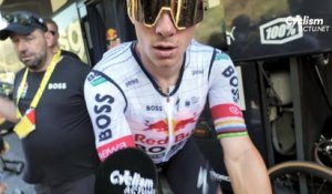 Tour de France 2026 - Remco Evenepoel : "J'ai eu un petit moment dur, je me suis battu et voilà..."