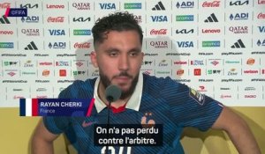 Bleus - Cherki : “On n’a pas perdu contre l’arbitre, contre l’Espagne, on a perdu contre nous-mêmes”