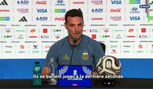 Lionel Scaloni : « Ils jouent comme s'ils avaient sept ou huit ans » - Foot - Coupe du monde 2026