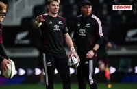 Toujours pas de Beauden Barrett dans la compo des All Blacks pour le choc face à l'Irlande - Rugby