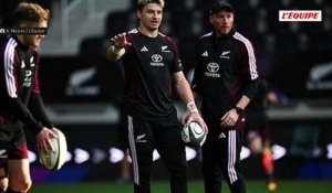 Toujours pas de Beauden Barrett dans la compo des All Blacks pour le choc face à l'Irlande - Rugby