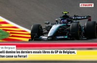 Antonelli domine les derniers essais libres du GP de Belgique, Hamilton casse sa Ferrari - F1 - GP de Belgique