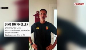 Toppmöller : « On a vu de belles choses » - Foot - Amical - Lens