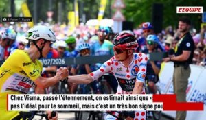 Tadej Pogacar et Jonas Vingegaard contrôlés en pleine nuit sur le Tour de France - Cyclisme - Tour de France 2026