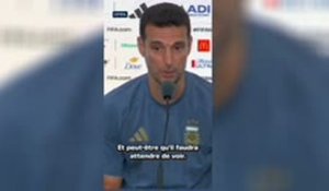 Argentine - Scaloni fond en larmes en conférence de presse après la défaite
