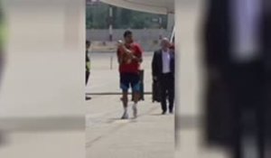 Espagne - La Roja, championne du monde, a aterri à Madrid