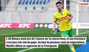 Mercato : accord en vue entre l'AS Monaco et le FC Nantes pour Matthis Abline - Foot - Transferts - Ligue 1