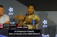 Joshua concentré uniquement sur Prenga malgré les rumeurs concernant Fury - Boxe