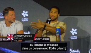 Joshua concentré uniquement sur Prenga malgré les rumeurs concernant Fury - Boxe