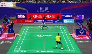 Toma Junior Popov rallie la finale de l’Open de Chine en renversant Victor Lai - Badminton - Open de Chine