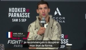 UFC Paris - Sola : "Je pense que je me suis mal exprimé"