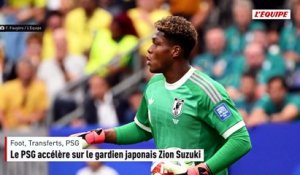 Le PSG accélère sur le gardien japonais Zion Suzuki - Foot - Ligue 1 - Transferts