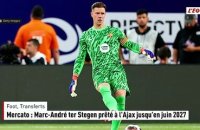 Mercato : Marc-André ter Stegen prêté à l'Ajax jusqu'en juin 2027 - Foot - Transferts