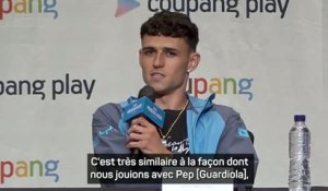 Man. City - Foden explique les similarités et les différences entre Guardiola et Maresca