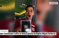 Mercato : le Bayer Leverkusen s'offre le latéral gauche de Naples Miguel Gutierrez - Foot - Transferts