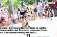 Demi Vollering fait plier Kasia Niewiadoma pour s'octroyer la 8e étape et le maillot jaune - Cyclisme - Tour de France femmes avec Zwift