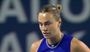 Toronto - Sabalenka prend la porte
