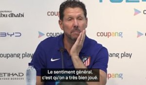 Atlético de Madrid - Simeone : "Je suis inquiet"