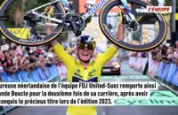 Demi Vollering triomphe en solitaire sur la dernière étape et remporte son deuxième Tour de France - Cyclisme - Tour de France femmes avec Zwift