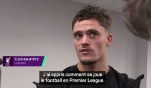 Liverpool - Wirtz : "J’ai appris comment se joue le football en Premier League”