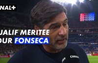 Paulo Fonseca soulagé, affirme que la qualification lyonnaise est méritée - Ligue des champions 2026-2027