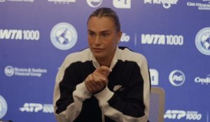 Cincinnati 2026 - Aryna Sabalenka sur la place de n°1 : "J'adore avoir une cible dans le dos"