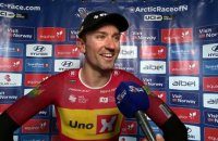 Arctic Race of Norway 2026 - Erlend Blikra en interview après la 2e étape