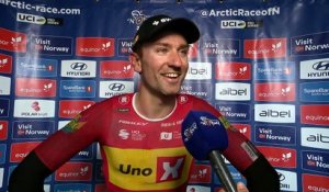 Arctic Race of Norway 2026 - Erlend Blikra en interview après la 2e étape